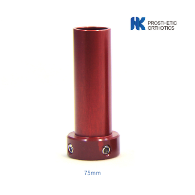 CE Sertifikalı Alüminyum Pediatrik Kısa Pilon Adaptörü Uzunluğu 75mm Çapı 22mm