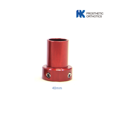 Alüminyum Çocuk Protez Kısa Pilon Adaptörü Uzunluğu 40mm Çapı 22mm