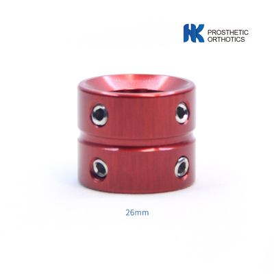 Alüminyum Çocuk Protez Çift Başlı Adaptör Uzunluğu 26mm