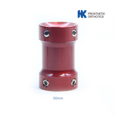 Çocuklar için alüminyum protez çift baş adaptörü Uzunluğu 50mm