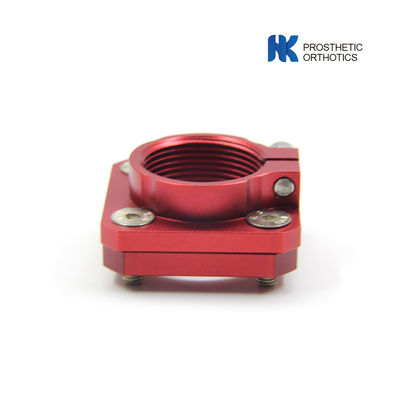 4 delikli Pediatrik Alüminyum Protetik Laminasyonlu Soket Adaptörü