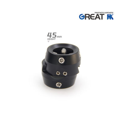 Hafif Ağırlık Alüminyum Protetik Çift Başlı Kaydırıcı Adaptör 45mm