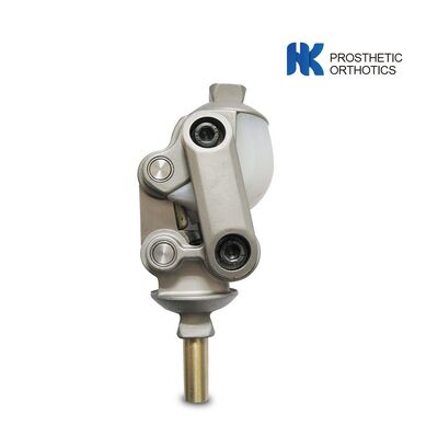 Dört Çubuk Bağlantısı Paslanmaz Çelik protez diz eklem, protez kendi kendine kilitli diz eklem